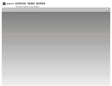 Tablet Screenshot of garage-borer.ch